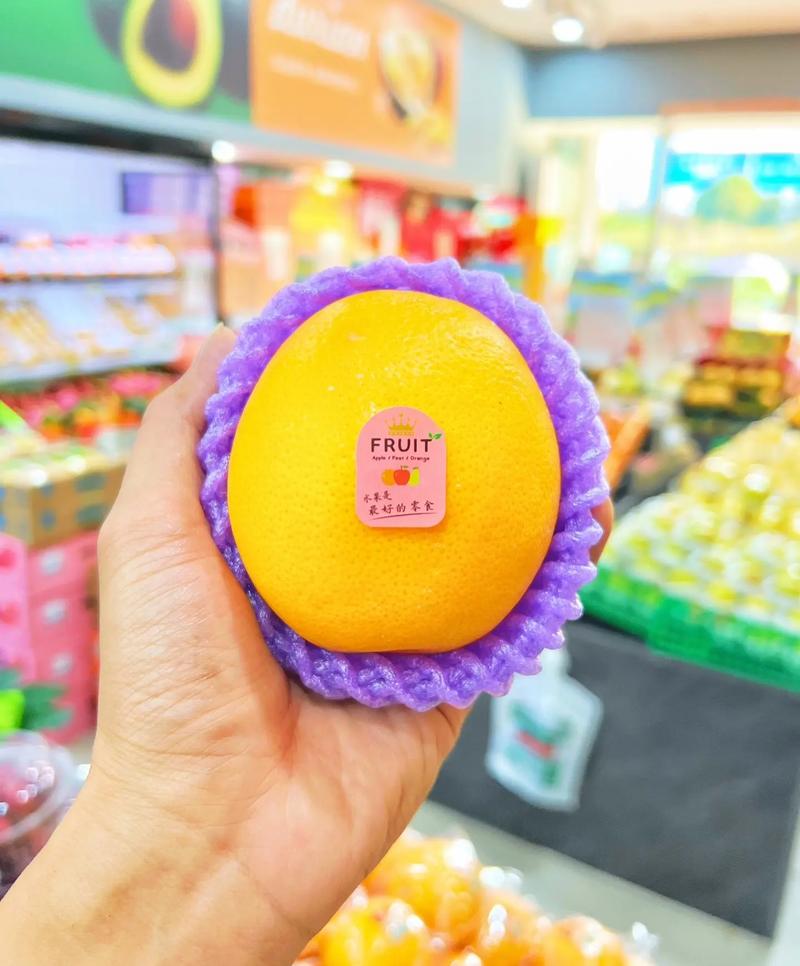 精品水果的“点睛之笔”——橙子苹果专属迷你标签